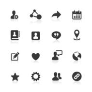 Blog and Social Media icons N2