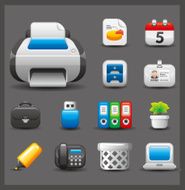 Office &amp; Business Icon Set