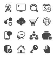 Internet &amp; Web Icon Set N4