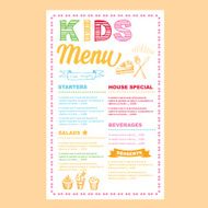 Kids menu N2