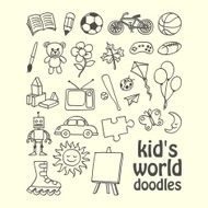 Kid&#039;s World Doodles