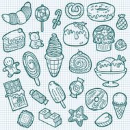 cute sweets icons