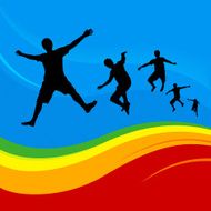 rainbow jump