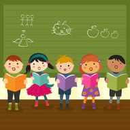 Kids Reading Books N3