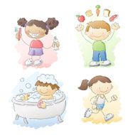scribbles healthy habits