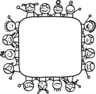 Kids Holding Hands N2