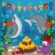 birthday marine animals