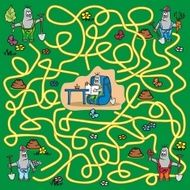 Mole labyrinth