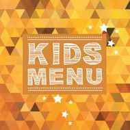 Kids menu N5