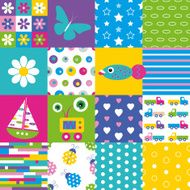 happy patchwork pattern collection N2