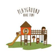 Playground design vector illustration N2