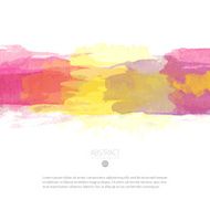 Vector watercolor template N7