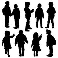 Kids Silhouette Collection N2