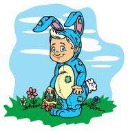 Little Easter Boy Bunny