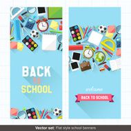 Back to school banners