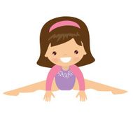 Gymnastics vector illustration N2