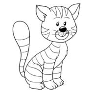 Coloring book (cat)