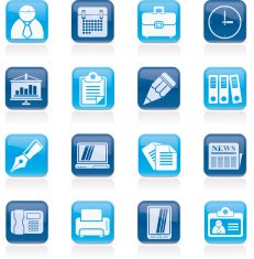 Business and Office icons N76