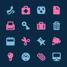 Office Icons Set 1 - Color Series