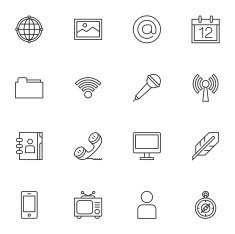 Communication Icons N37