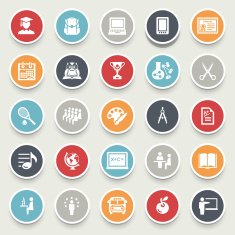 Education icons N29