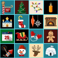 Vector Christmas Icons