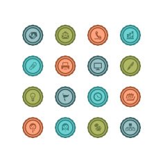Retro Business Badges