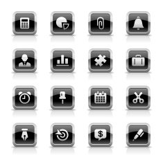 Glossy Button Set