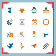 Business and Office icons N101
