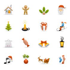 Color Icons - Christmas