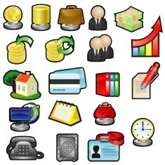 Bussines icon set