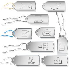 Metal Office Tags