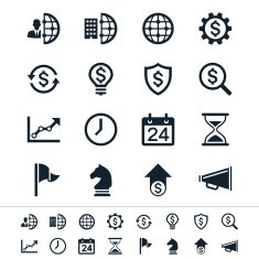 Business and Management Icons N18
