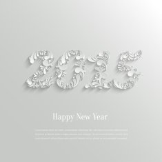Abstract Floral 2015 Background Trendy Design Template N2