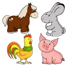 Vector symbols of chinese horoscope Part 3