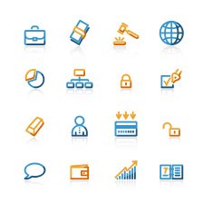 contour business icons