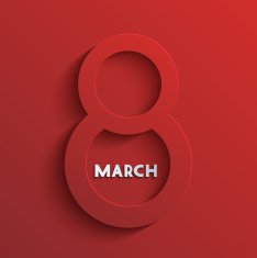 Vector women's day background Eps10 N13