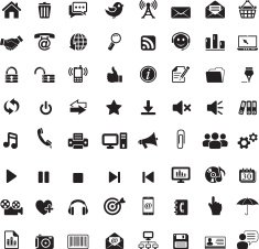 Internet and Web icons N9