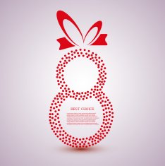 Vector women's day background Eps10 N14