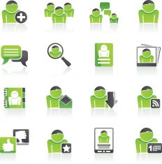 Social Media and Network icons N4
