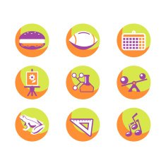 Education Icons Series N2