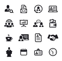Human Resources Icons N2