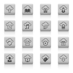 Cloud Computer icons