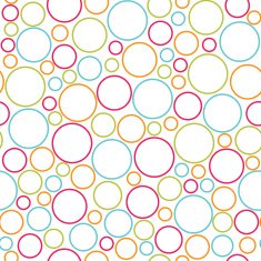 seamless colorful dots background pattern vector