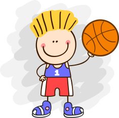 basketball player boy