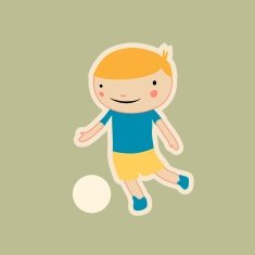 football soccer kid
