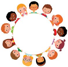 Children of friends the world