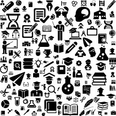 vector background education