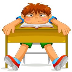 miserable student