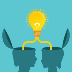 Male and female together make a idea